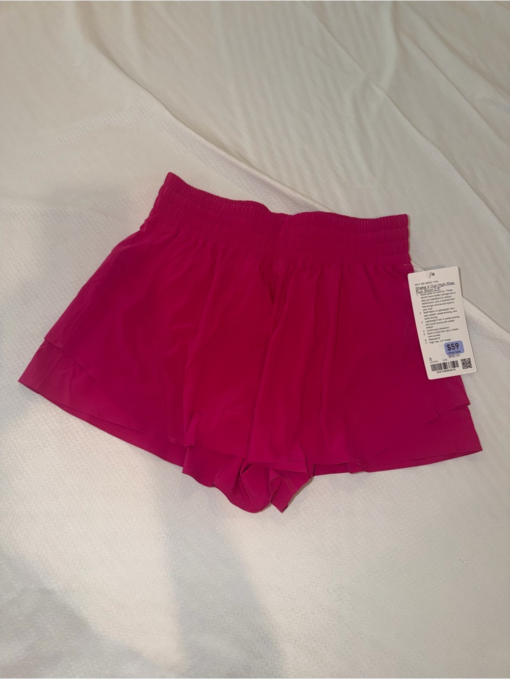 lululemon athletica Hot Pink Layered Athletic Shorts